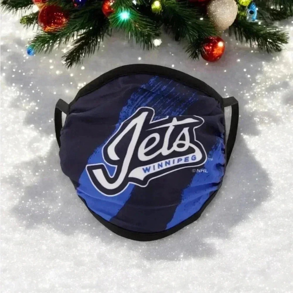 FREE 🆕 NHL Winnipeg Jets Face Covering - Picture 1 of 14